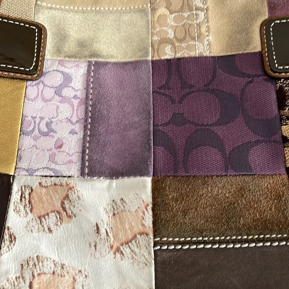 Coach patchwork Crossbody bag - Picture 8 of 9